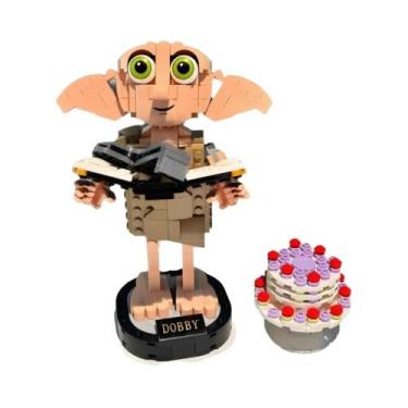 Imagem de Blocos De Construção DIY Para Crianças, Modelo De Casa Dobby, Tijolos 