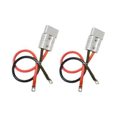Imagem de Conector De Alta Corrente 50A 120A 175A 600V Com Cabo De Silicone Para