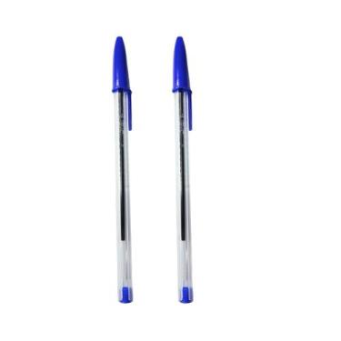 Imagem de Kit 2 Caneta Esferografica Cristal 1.0Mm - Azul - Bic