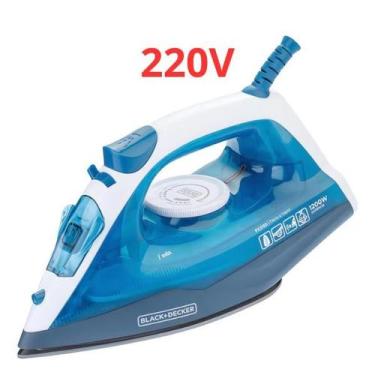 Imagem de Ferro De Passar A Vapor Blackdecker Fx2150 Antiaderente 240ml - Black+