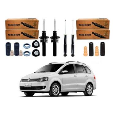 Imagem de Kit Amortecedor Dianteiro Traseiro Spacefox 1.6 2011 A 2014 - Monroe