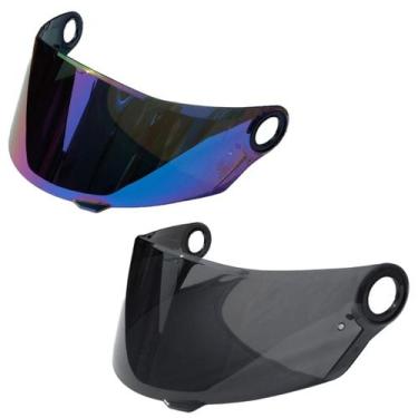 Imagem de Kit 2 Viseira Para Capacete Espelhada Ls2 FF358 FF392 FF396 FW3 GT Ant