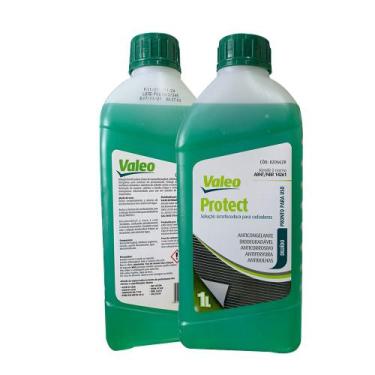 Imagem de Kit 2 Aditivo Radiador Verde Pronto p/Uso Valeo Protect 1L