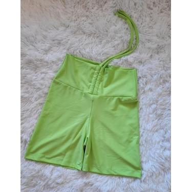 Imagem de Short Levanta Bumbum Com Cordinha Bermuda Fitness Academia - PIJAMAS V