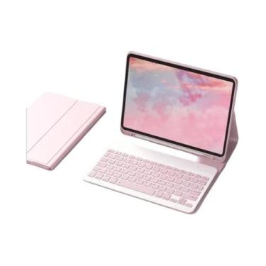 Imagem de Capa De Teclado Destacável Para Samsung Galaxy Tab A9 plus A8 S6 S10 L