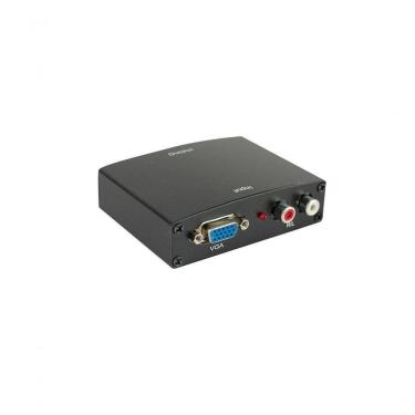Imagem de Conversor de Áudio e Vídeo C-090 VGA + RCA para HDMI Plug & Play Evus