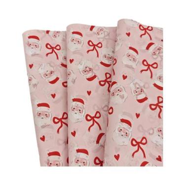 Imagem de Papel De Seda Em Forma De Coração Rosa Do Papai Noel 10 30 50pcs Papel