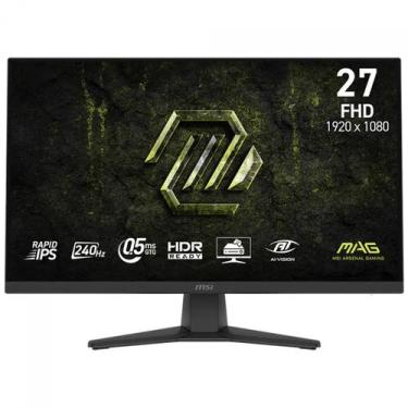 Imagem de Monitor Gamer MSI MAG 272F X24, 27 Pol, Full HD, Rapid IPS, 0.5ms, 240