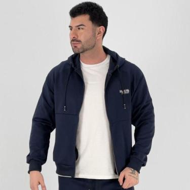 Imagem de Jaqueta Red Nose Helanca com Capuz Masculina, GG, Marinho