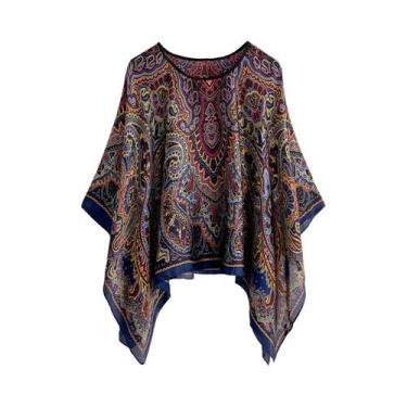 Imagem de Lenço De Seda Luxuoso Feminino 2023 Com Estampa De Designer, Grande, P