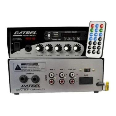 Imagem de Amplificador Som Ambiente Datrel Hdsd-100 Bluetooth Fm 100w