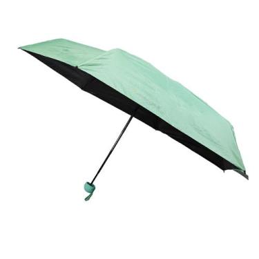 Imagem de Guarda Chuva De Bolsa Mini Cápsula Portátil Contra Vento Dobrável Com 