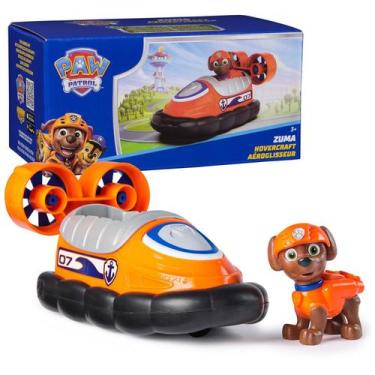 Imagem de Brinquedo Patrulha Canina Barco Aerodeslizador Com Boneco Zuma Infanti