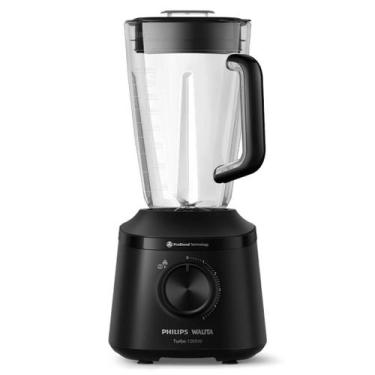 Imagem de Liquidificador Philips Walita 3L Série 3000 Turbo 1000W HR2270 Preto 2