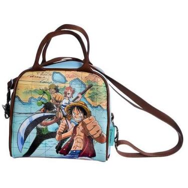 Imagem de Lancheira Escolar Térmica One Piece Infantil Zona Criativa, One Piece