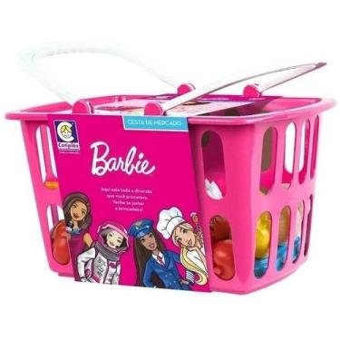 Imagem de Cesta De Mercado Barbie - Cotiplás