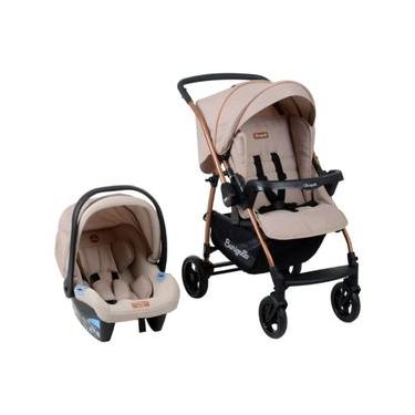 Imagem de Travel System Burigotto Carrinho De Bebê Rio 22 Com Bebê Conforto Materna Mon Amour