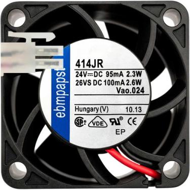 Imagem de Cooler 414JR 24/26V 2.3/2.6W 0.09/0.10A 2L 2P 40X40X28 D3 - EMB Papst
