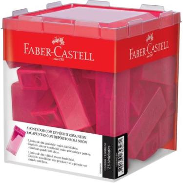 Imagem de Apontador com Deposito Rosa DP.C/25 - FABER-CASTELL