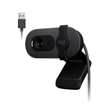Imagem de Webcam Logitech Brio 100 Full HD 30 FPS, Microfone, USB-A, Correção Au