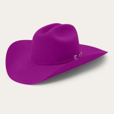 Imagem de Chapéu Australiano Cowboy Country Unissex Fedora - SLIM FITNESS, Pink,