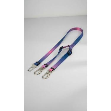 Imagem de Cinto Duplo Pet Veicular Ajustável 64-90cm - Congratulations Store