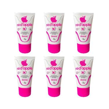 Imagem de Red Apple Kit 6un Bisnaga Desodorante Creme Donna