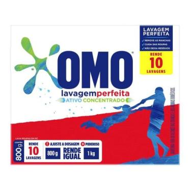Imagem de Sabão em Pó Omo Lavagem Perfeita - 800g