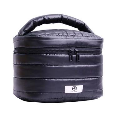 Imagem de Kit Necessaire Puffer  Maquiagem Organizadoras