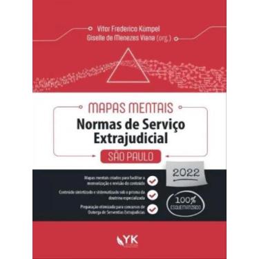 Imagem de Mapas mentais - normas de serviço extrajudicial são paulo - 2022 - YK 