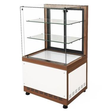 Imagem de DBCR.70 - Balcão Refrigerado Clean para bolos e doces 70cm Café - 220V