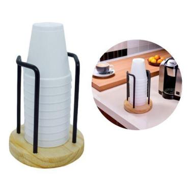 Imagem de Porta Copos Organizador Suporte Copos De Café Água Decoração - Dukap, 