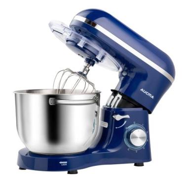 Imagem de Batedeira Aucma 6,5 QT 660W 6 Velocidades Azul Royal 120V