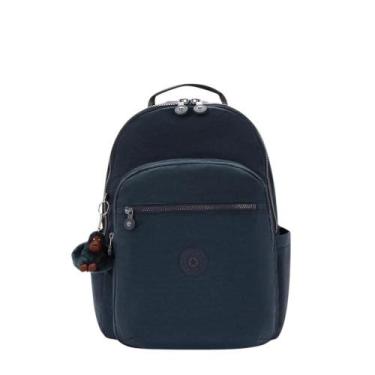 Imagem de Mochila Kipling Seoul College Extra True Blue Tonal Azul