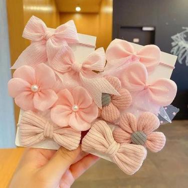 Imagem de Conjunto De 10 Elásticos De Cabelo Estéticos Para Meninas, Faixas Elás
