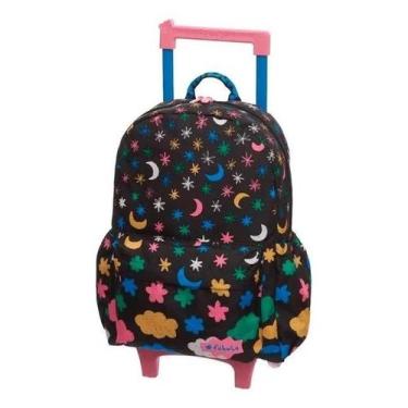 Imagem de Mochila Carrinho Fábula Zum Zum Noite Feliz - - Fabula, Un, Preto