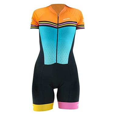 Imagem de Macaquinho Ciclismo Hupi Lady Manga Curta