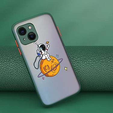 Imagem de Capa Guitar Astronaut para iPhone 13 12 Pro Max Mini 11 Pro Max X XR XS MAX SE2020 8 7 Plus 6 6S Plus Capa de telefone ultrafina e macia, Verde escuro2, para iPhone 7Plus