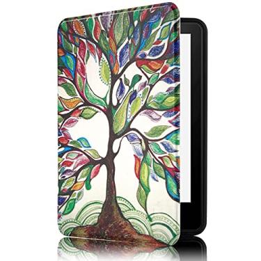 Imagem de Capa Kindle Paperwhite 11ª Geração 2021 - WB Ultra leve Silicone Flexível e Sensor Magnético - Árvore (Não Compatível com Kindle 11ª Geração ou Kindle Paperwhite 10ª Geração)