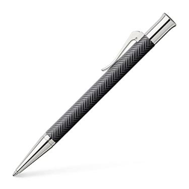 Imagem de Caneta esferográfica GRAF von Faber-Castell Guilloche – Cisele Preta