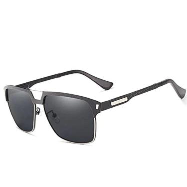 Imagem de Óculos de Sol Masculino BARCUR Design Quadrado Luxuoso Proteção uv400