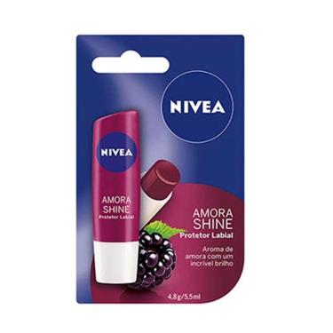 Imagem de Protetor Labial Nívea Lip Care Amora 4,8g