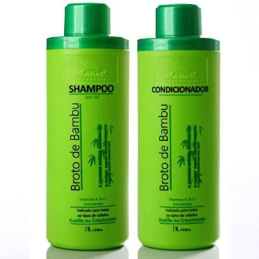 Imagem de Shampoo E Condicionador Aramath Broto De Bambu SOS 1L 2Un