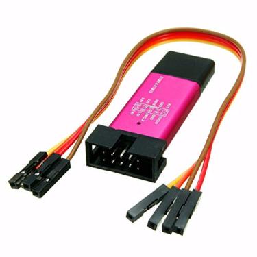 Imagem de HiLetgo Programador Emulador Downloader ST-Link V2 STM32F103C8T6 STM8 STM32 com cabo (cor aleatória)