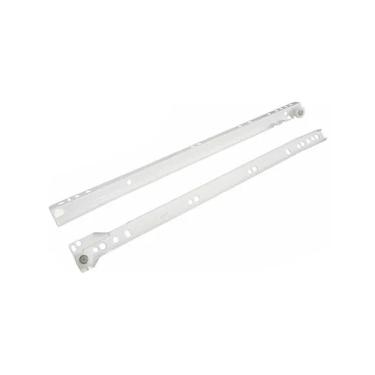 Imagem de Kit Promocional C/ 4 Corrediças Metálicas Bigfer 350 Mm Epóxi Branca + 32 Pf Mad C.Ch. 4,0 X 12