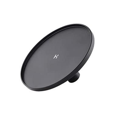 Imagem de Hismith Adaptador de ventosa de metal de 11,4 cm com conector 3XLR, suporte de vibrador universal atualizado para máquina sexual de 3 pinos