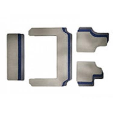 Imagem de Mopar 82208380 Tapete de piso cinza de ardósia média (tapete de assento traseiro, formato C central, igual à produção), 1 pacote