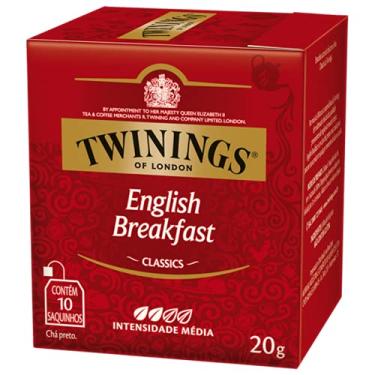 Imagem de Chá Preto English Breakfast Twinings 20g