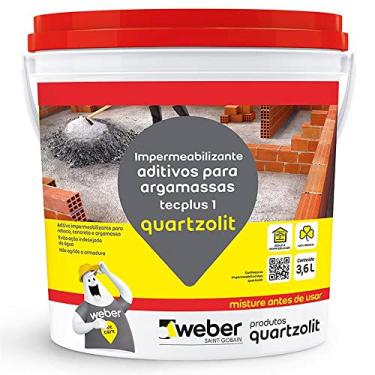 Imagem de Impermeabilizante Argamassa 3,6 Litros Quartzolit Plus