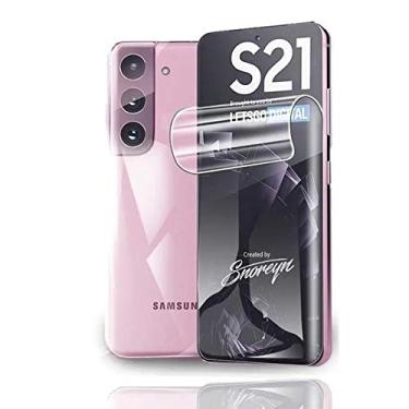 Imagem de Kit Película Gel Frente + Verso Transparente Samsung Galaxy S21 (Galaxy S21+)